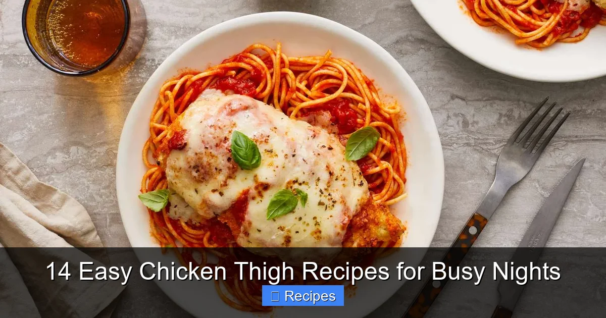 14 Easy Chicken Thigh Recipes for Busy Nights
