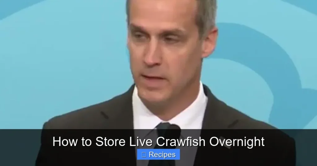 How to Store Live Crawfish Overnight