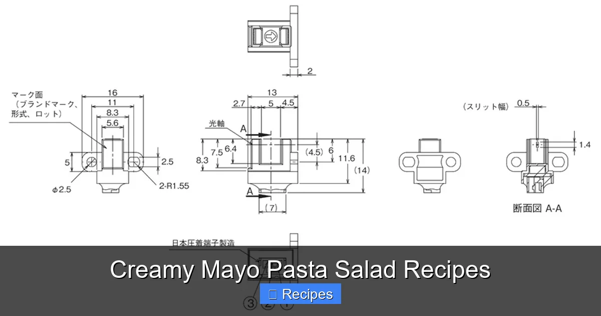 Creamy Mayo Pasta Salad Recipes
