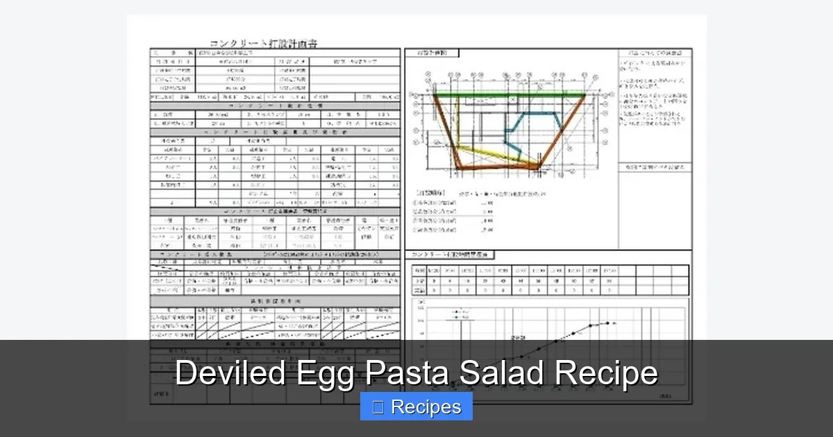 Deviled Egg Pasta Salad Recipe