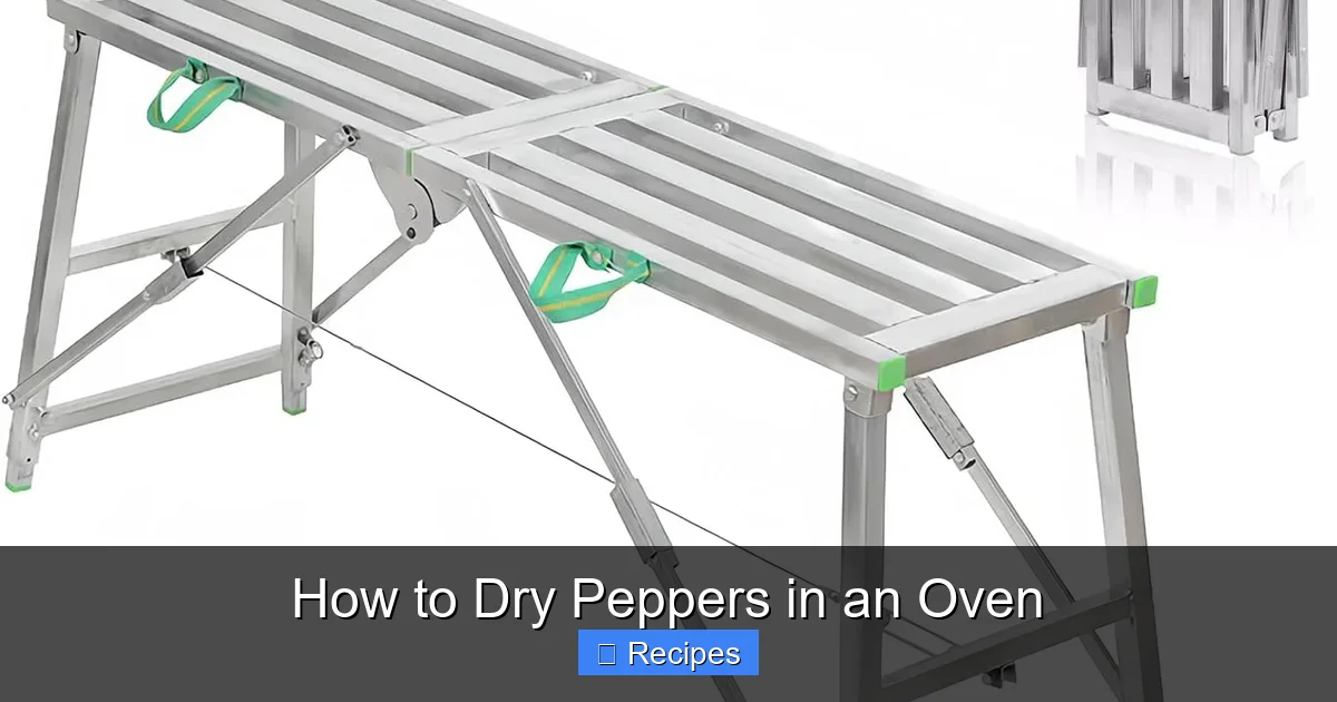 How to Dry Peppers in an Oven