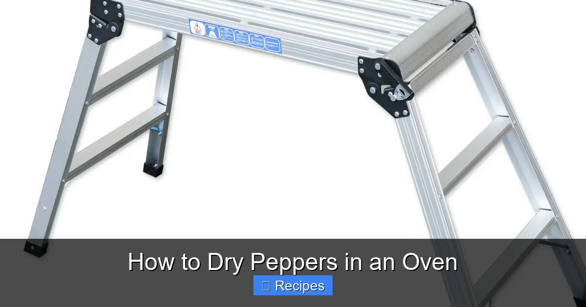 How to Dry Peppers in an Oven