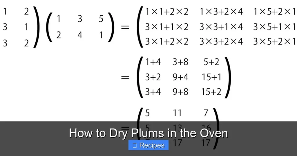 How to Dry Plums in the Oven