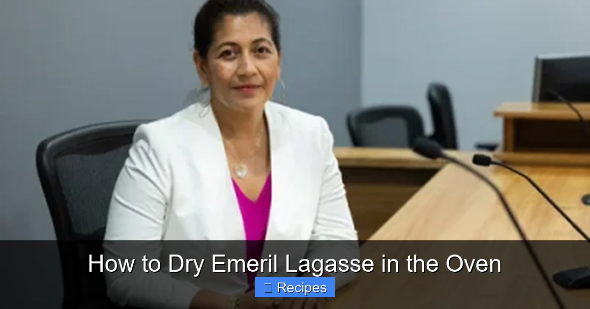 How to Dry Emeril Lagasse in the Oven