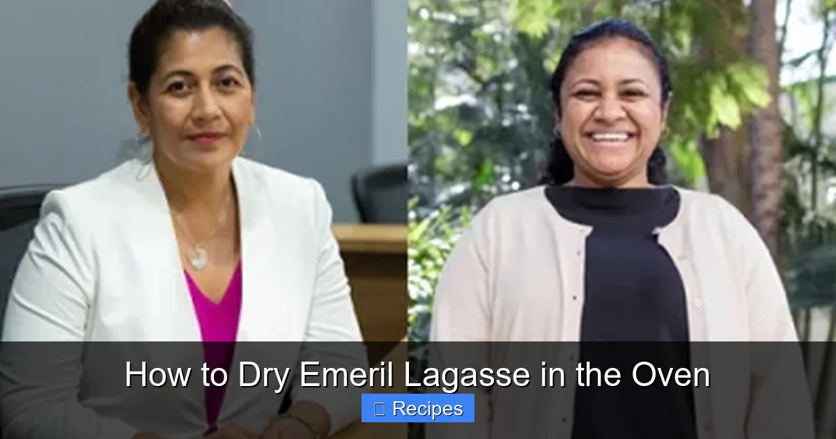 How to Dry Emeril Lagasse in the Oven