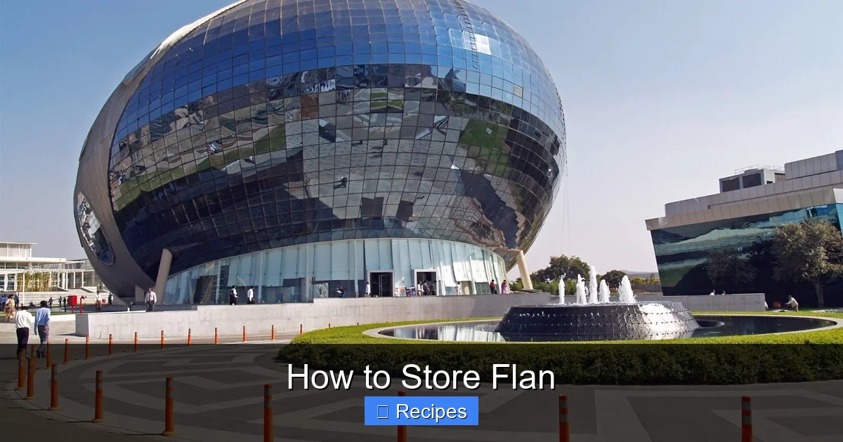 How to Store Flan