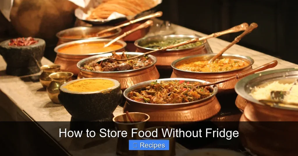 How to Store Food Without Fridge