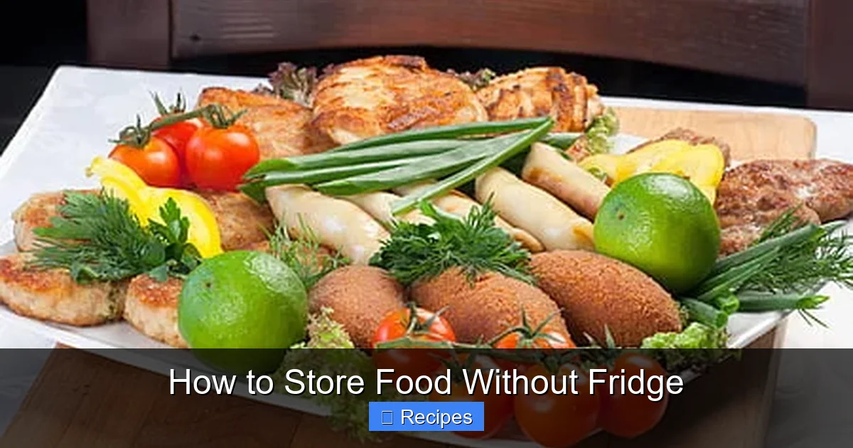 How to Store Food Without Fridge