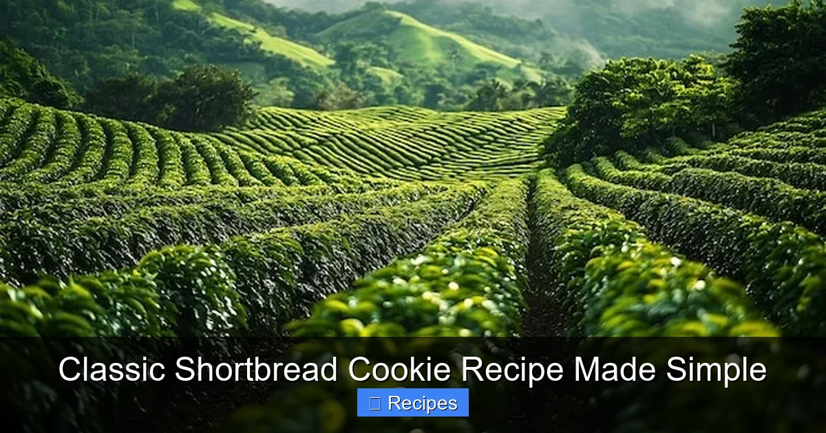 Classic Shortbread Cookie Recipe Made Simple