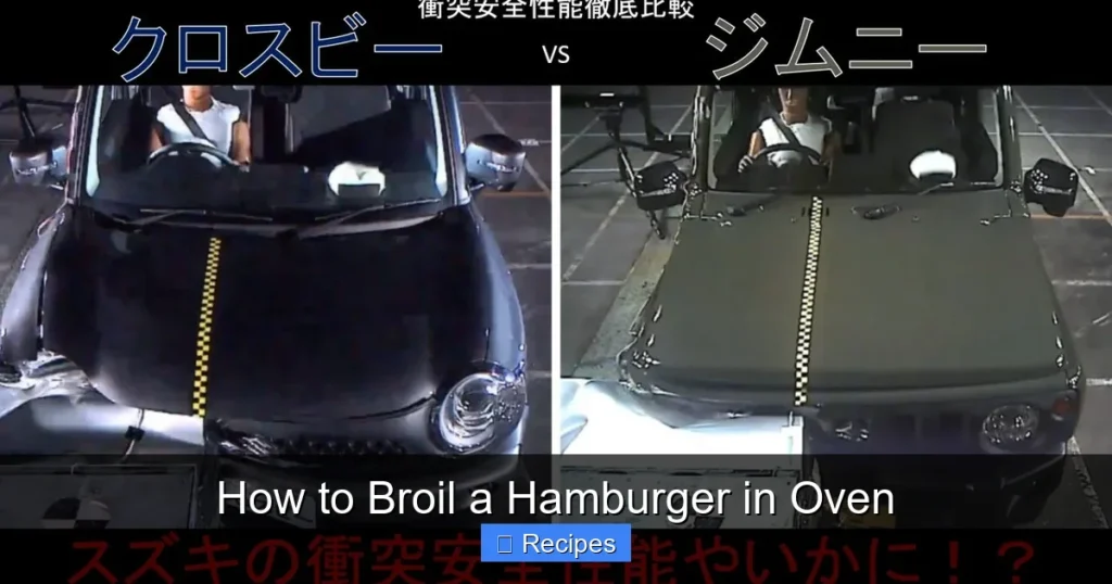 How to Broil a Hamburger in Oven