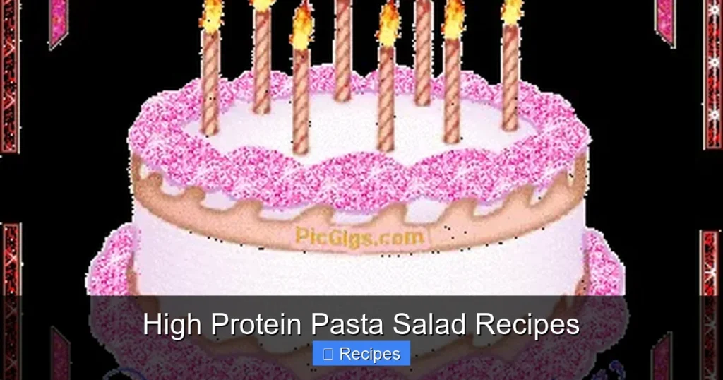 High Protein Pasta Salad Recipes