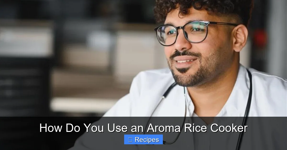 How Do You Use an Aroma Rice Cooker