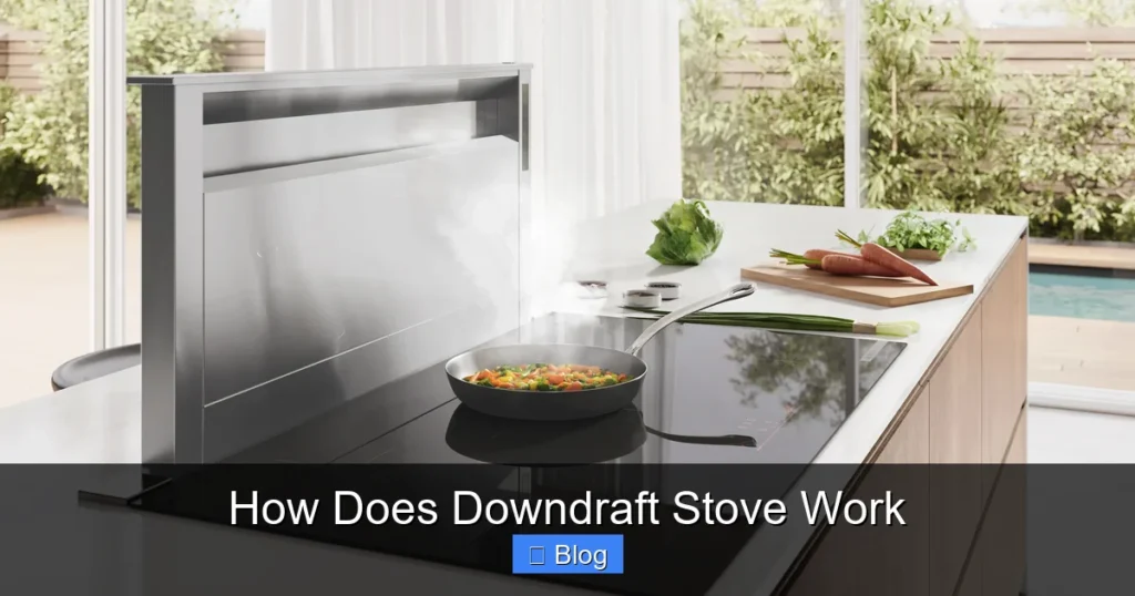 How Does Downdraft Stove Work