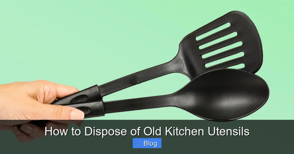 How to Dispose of Old Kitchen Utensils
