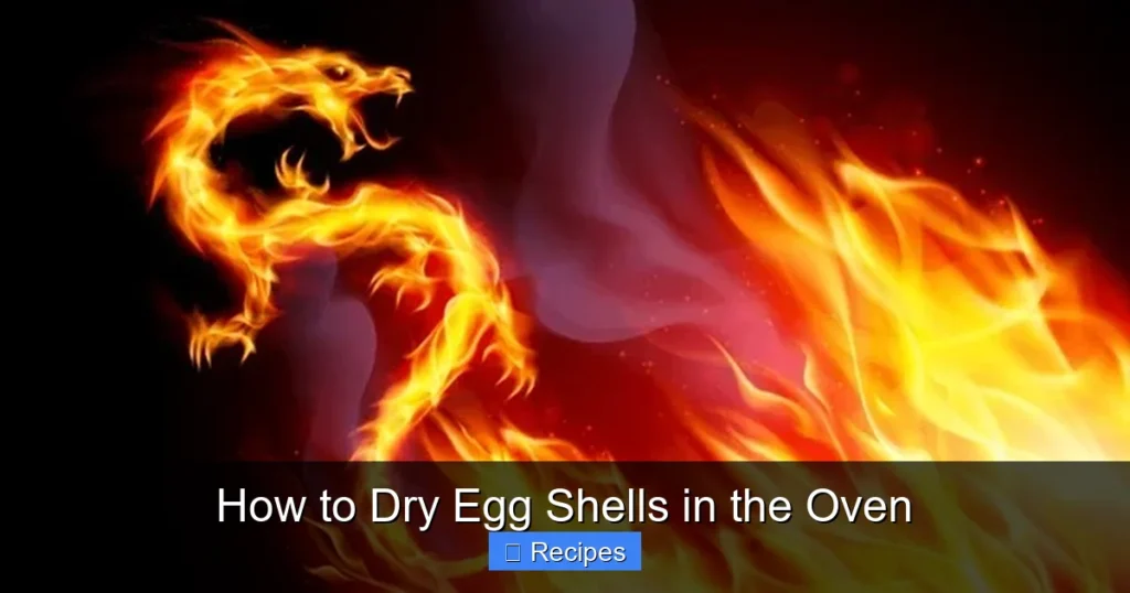 How to Dry Egg Shells in the Oven
