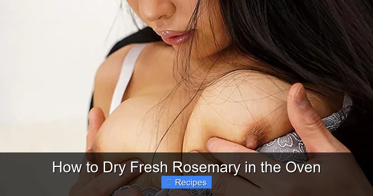 How to Dry Fresh Rosemary in the Oven