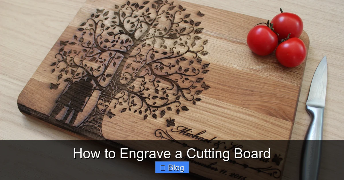 How to Engrave a Cutting Board