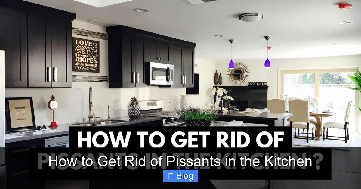 How to Get Rid of Pissants in the Kitchen