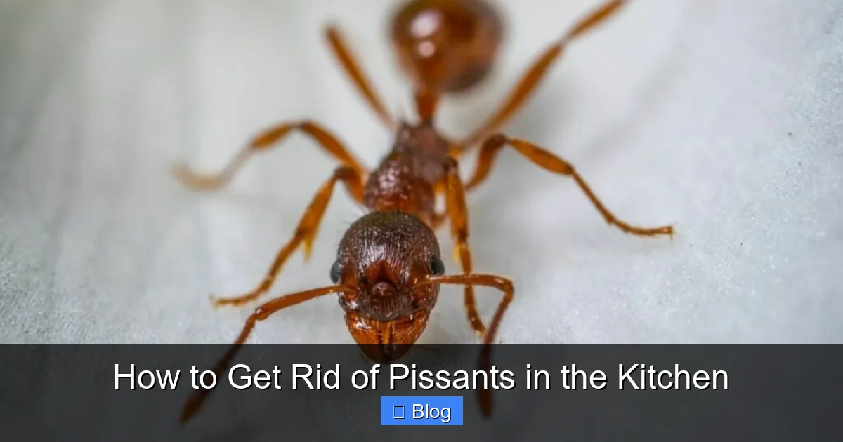How to Get Rid of Pissants in the Kitchen