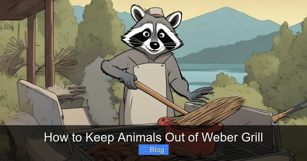 How to Keep Animals Out of Weber Grill