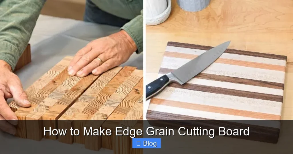 How to Make Edge Grain Cutting Board