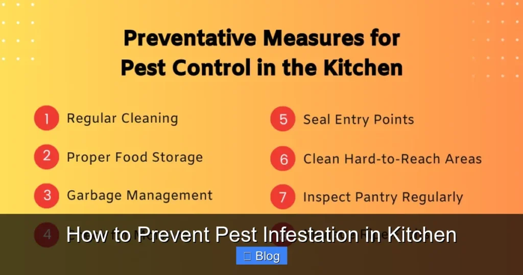 How to Prevent Pest Infestation in Kitchen