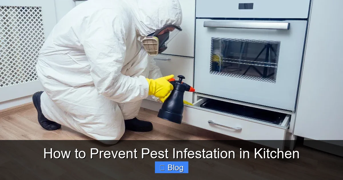 How to Prevent Pest Infestation in Kitchen