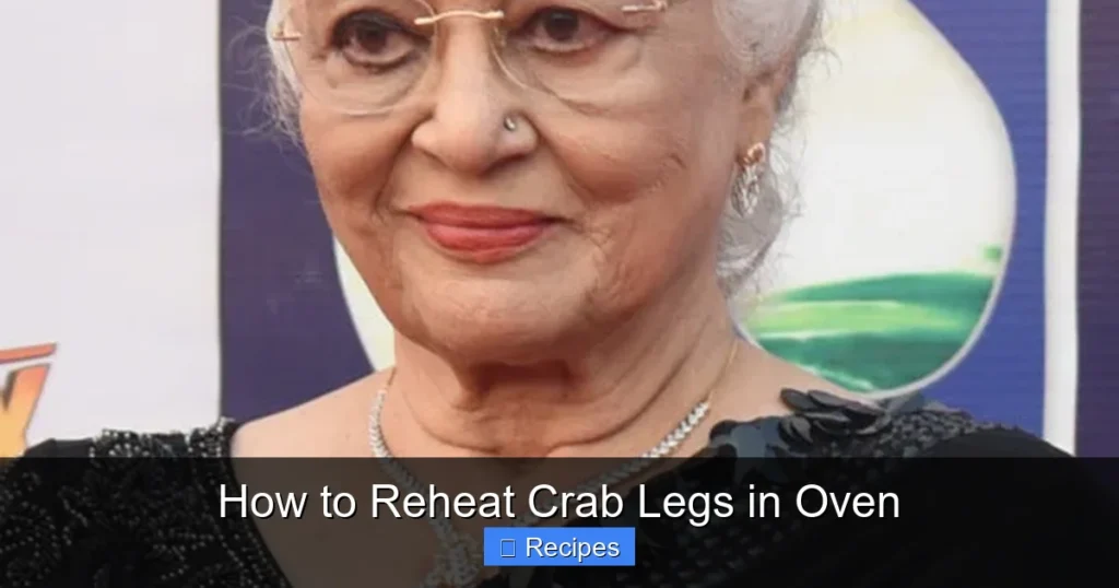 How to Reheat Crab Legs in Oven
