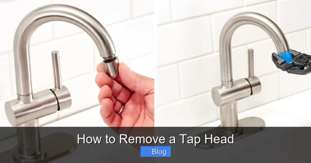 How to Remove a Tap Head