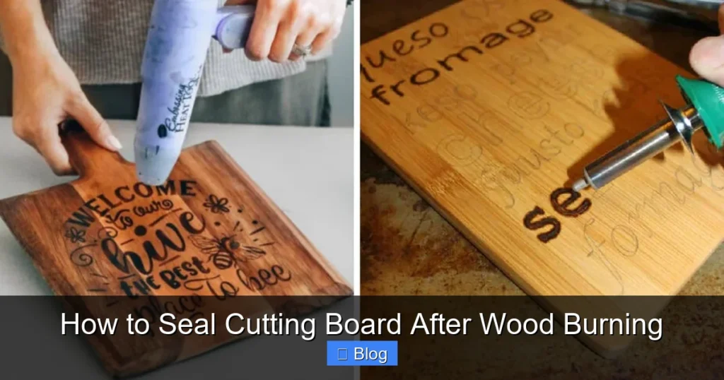 How to Seal Cutting Board After Wood Burning