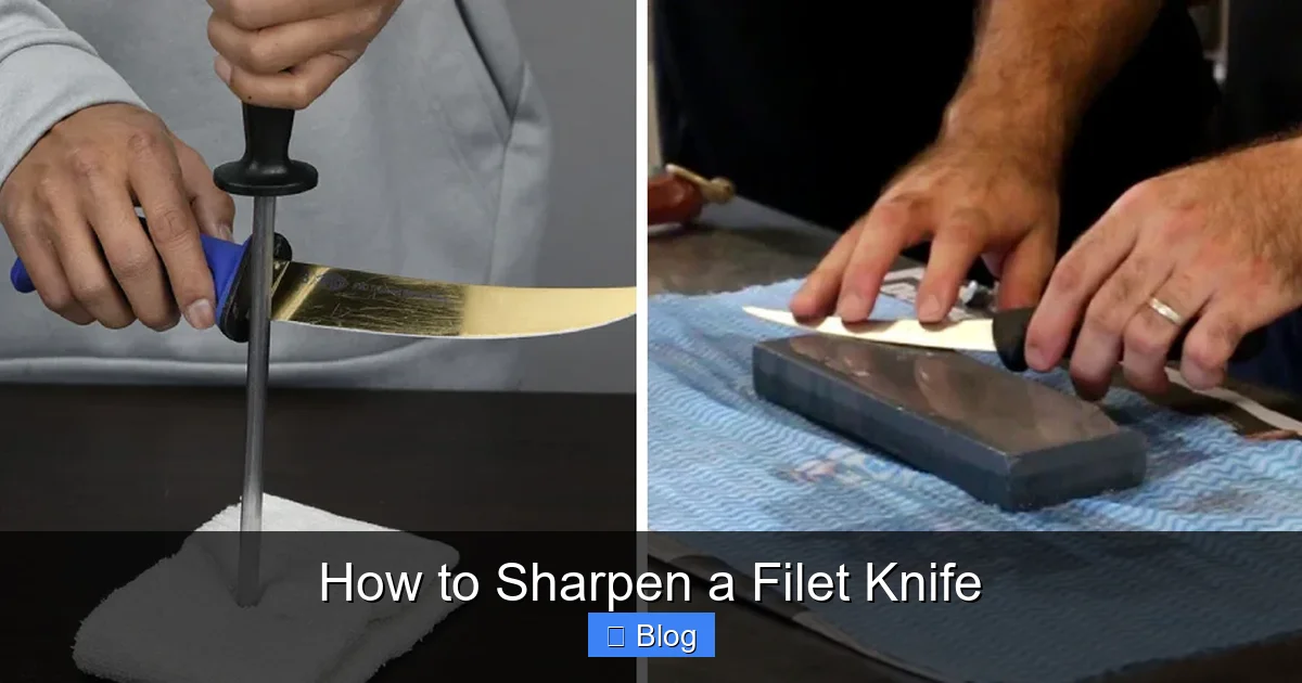 How to Sharpen a Filet Knife