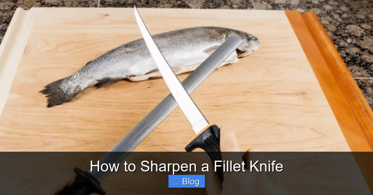 How to Sharpen a Fillet Knife