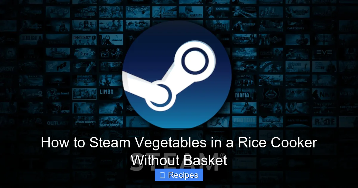 How to Steam Vegetables in a Rice Cooker Without Basket