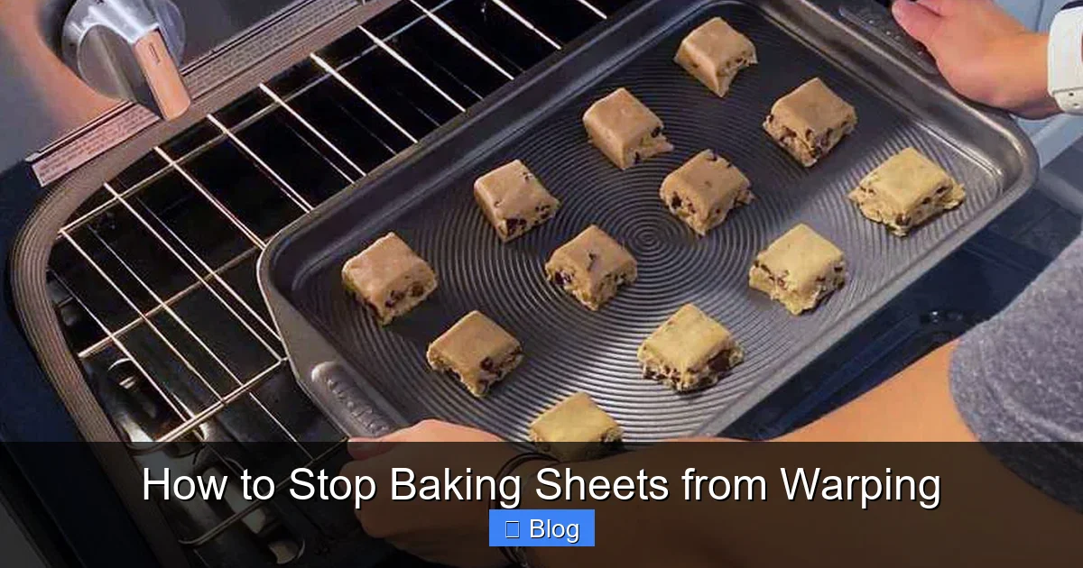 How to Stop Baking Sheets from Warping