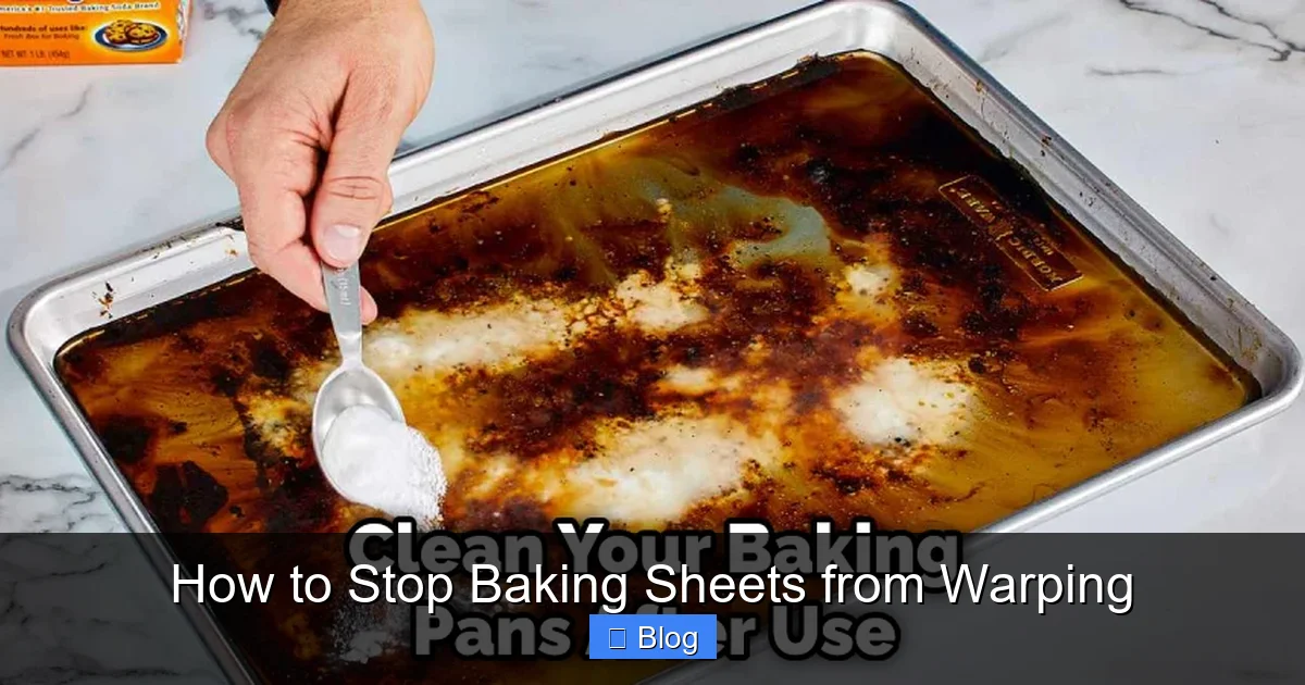How to Stop Baking Sheets from Warping