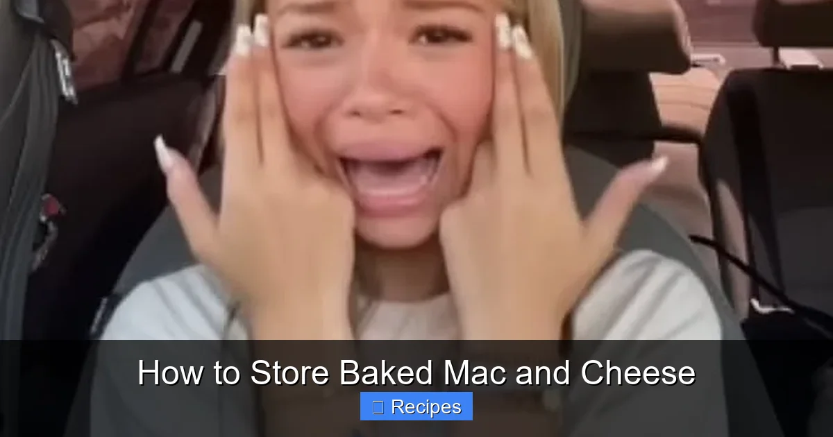 How to Store Baked Mac and Cheese