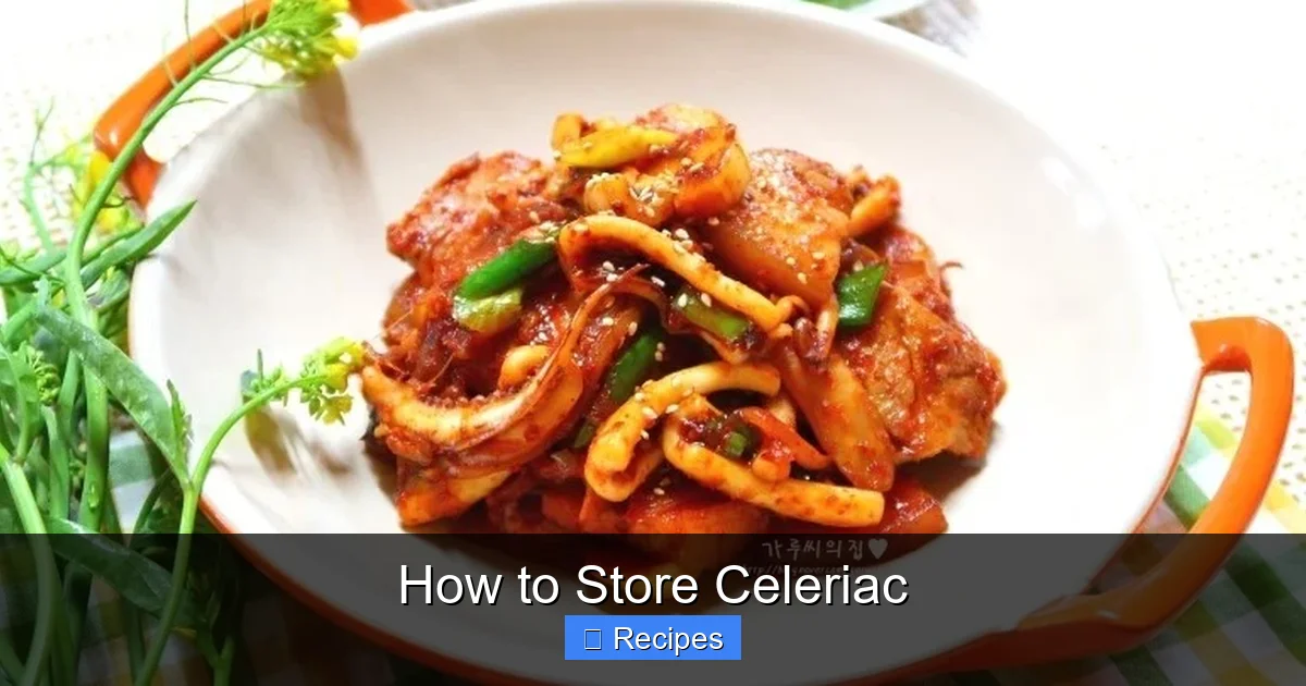 How to Store Celeriac
