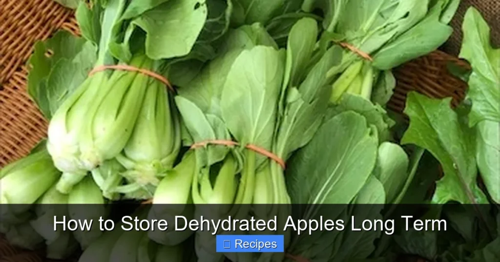 How to Store Dehydrated Apples Long Term
