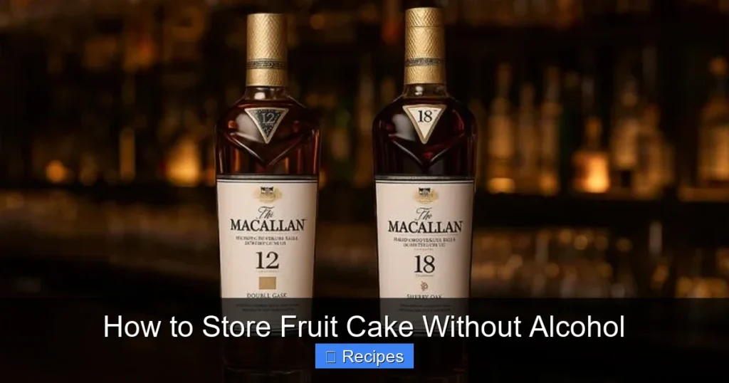 How to Store Fruit Cake Without Alcohol