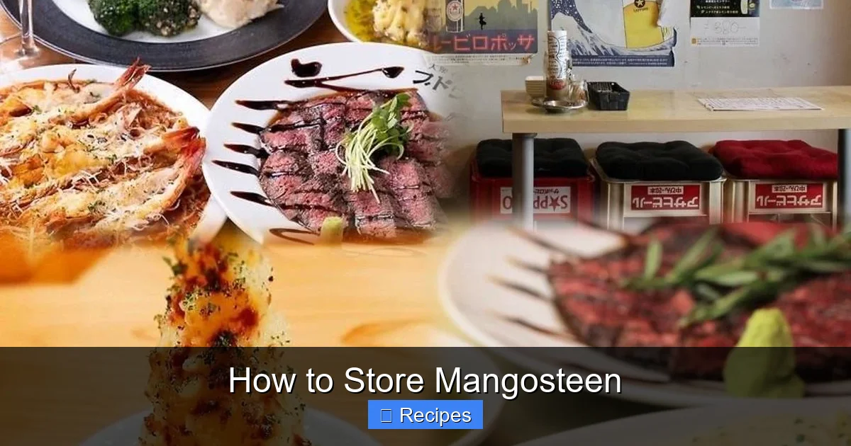 How to Store Mangosteen
