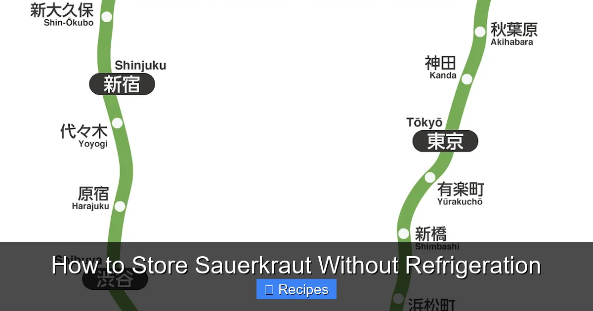 How to Store Sauerkraut Without Refrigeration