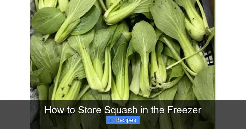 How to Store Squash in the Freezer