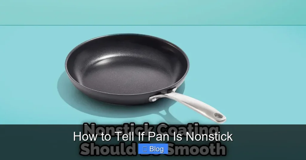 How to Tell If Pan Is Nonstick