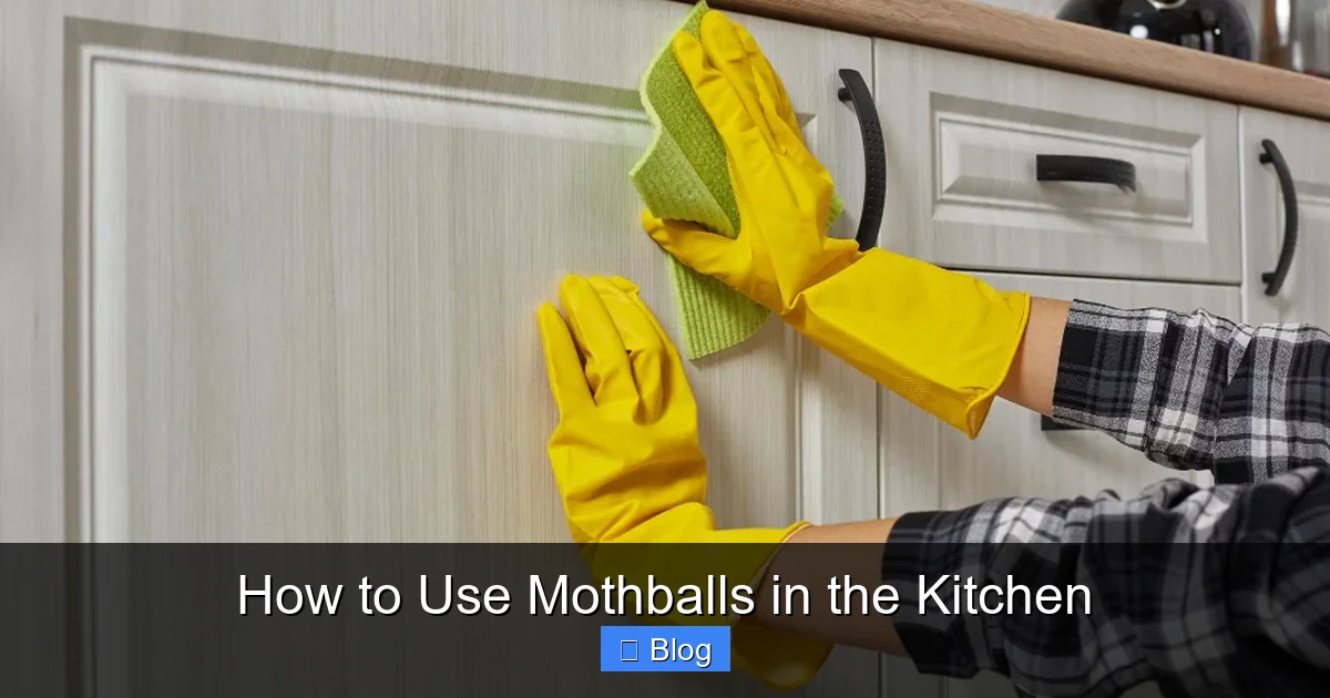 How to Use Mothballs in the Kitchen
