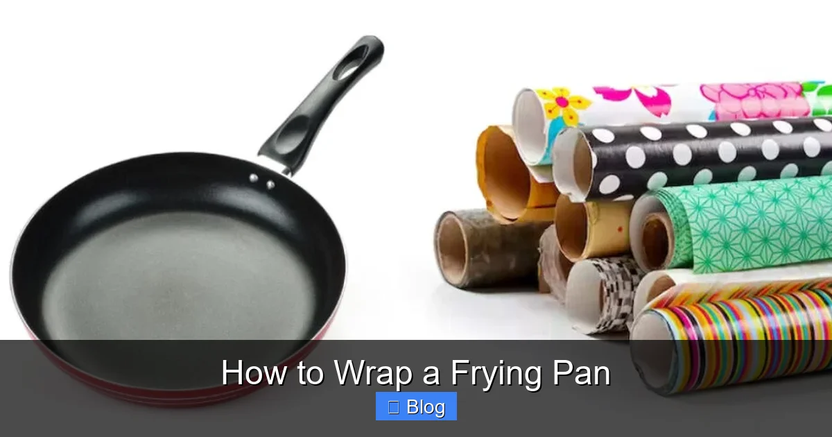 How to Wrap a Frying Pan