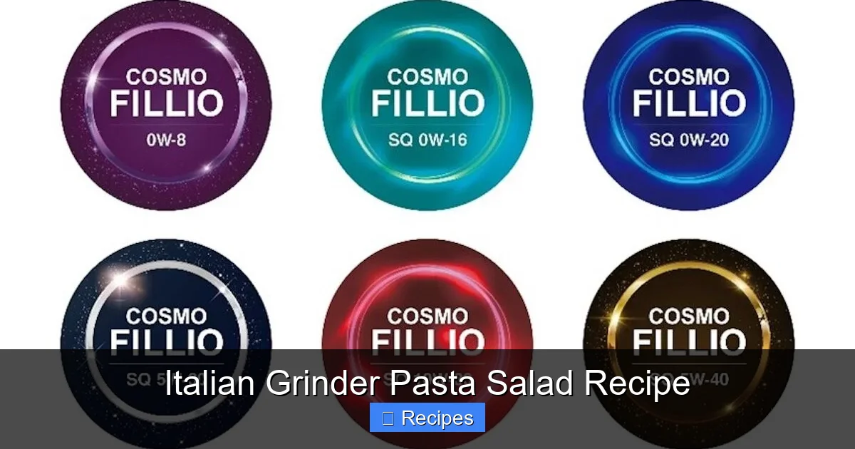 Italian Grinder Pasta Salad Recipe
