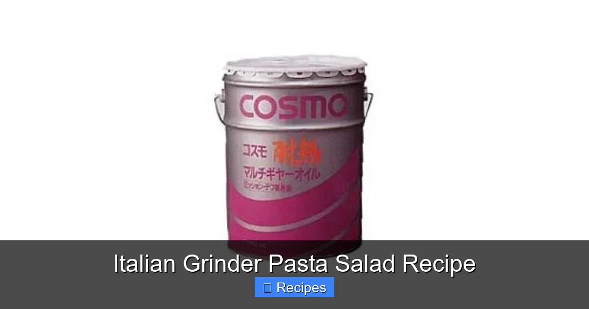 Italian Grinder Pasta Salad Recipe