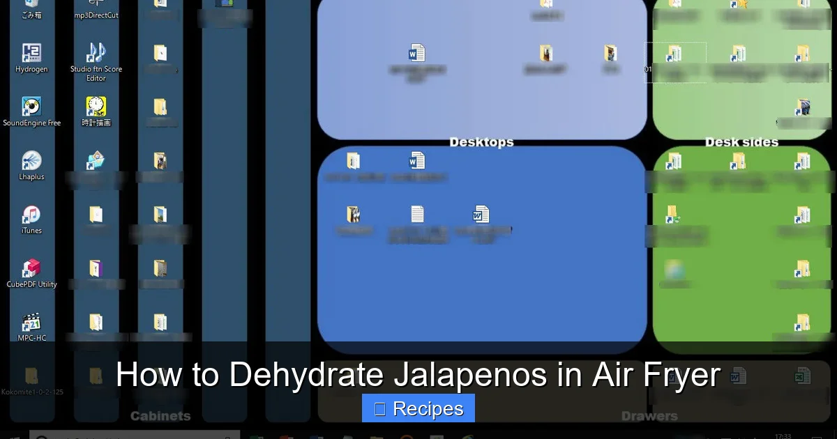 How to Dehydrate Jalapenos in Air Fryer