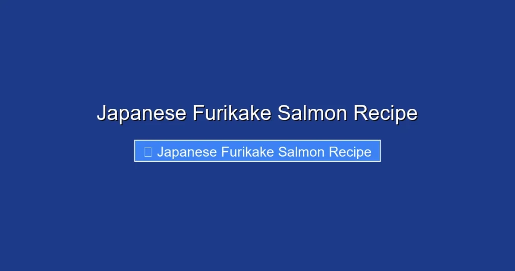 Japanese Furikake Salmon Recipe