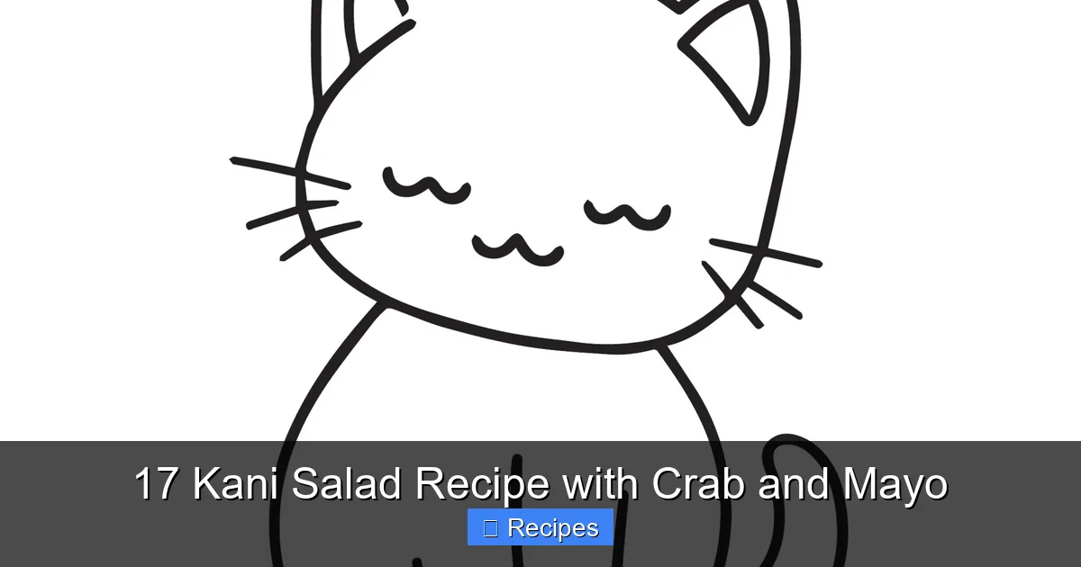 17 Kani Salad Recipe with Crab and Mayo
